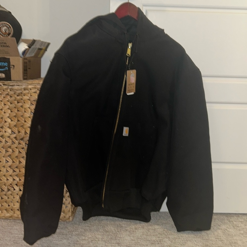 Black Carhart jacket